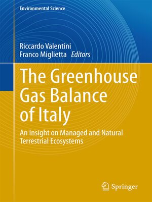 cover image of The Greenhouse Gas Balance of Italy